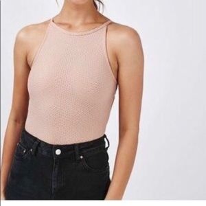 Pink TopShop Bodysuit